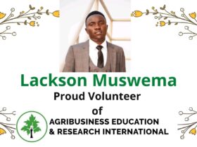 Lackson Muswema – Our Proud Volunteer