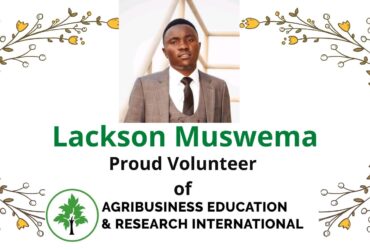 Lackson Muswema – Our Proud Volunteer