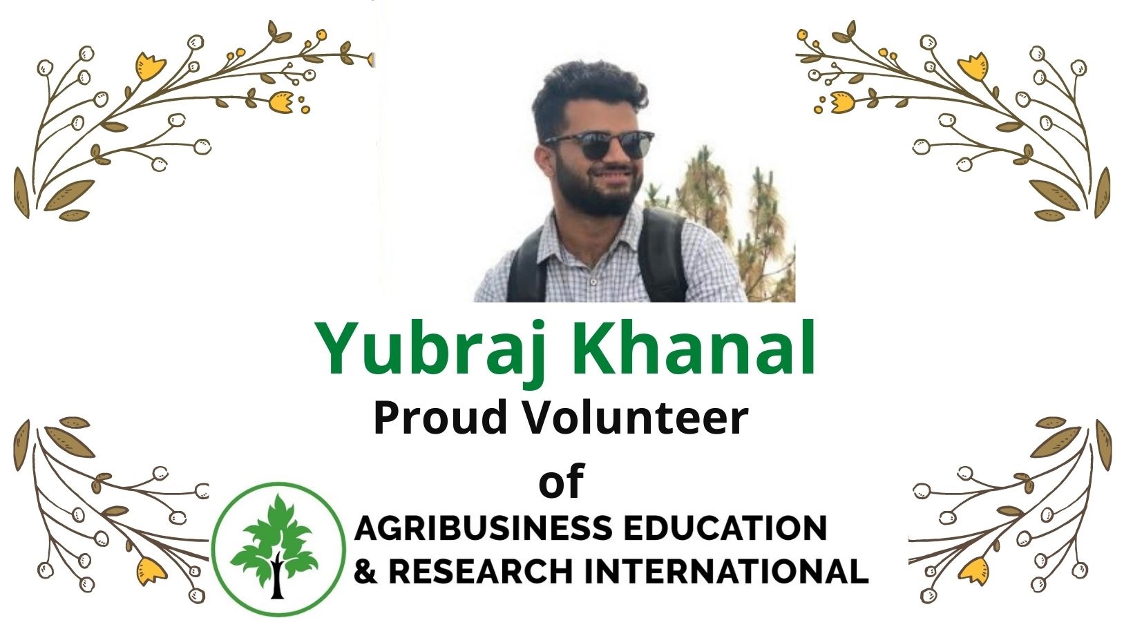 Yubraj Khanal – Our Proud Volunteer