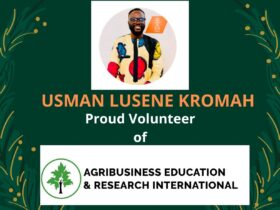 Usman Lusene Kromah– Our Proud Volunteer  