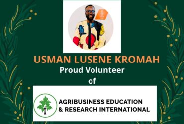 Usman Lusene Kromah– Our Proud Volunteer  