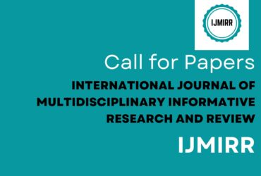 IJMIRR: Call for Papers for Volume 2 Issue 2