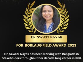 Congratulations to Dr. Swati Nayak for receiving the Borlaug Field Award 2023