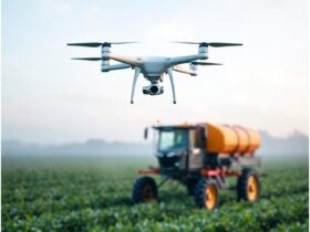 drone spraying
