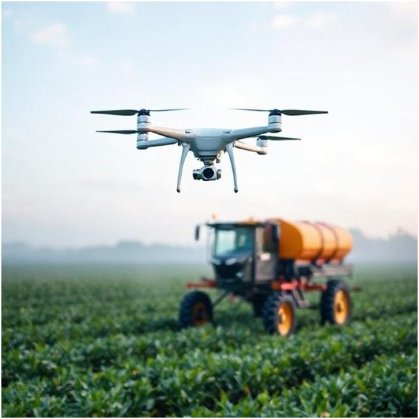 drone spraying