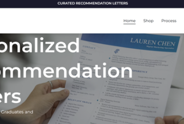 Recommendation Letters