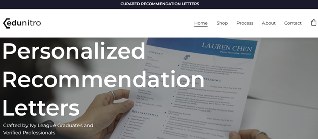 Recommendation Letters